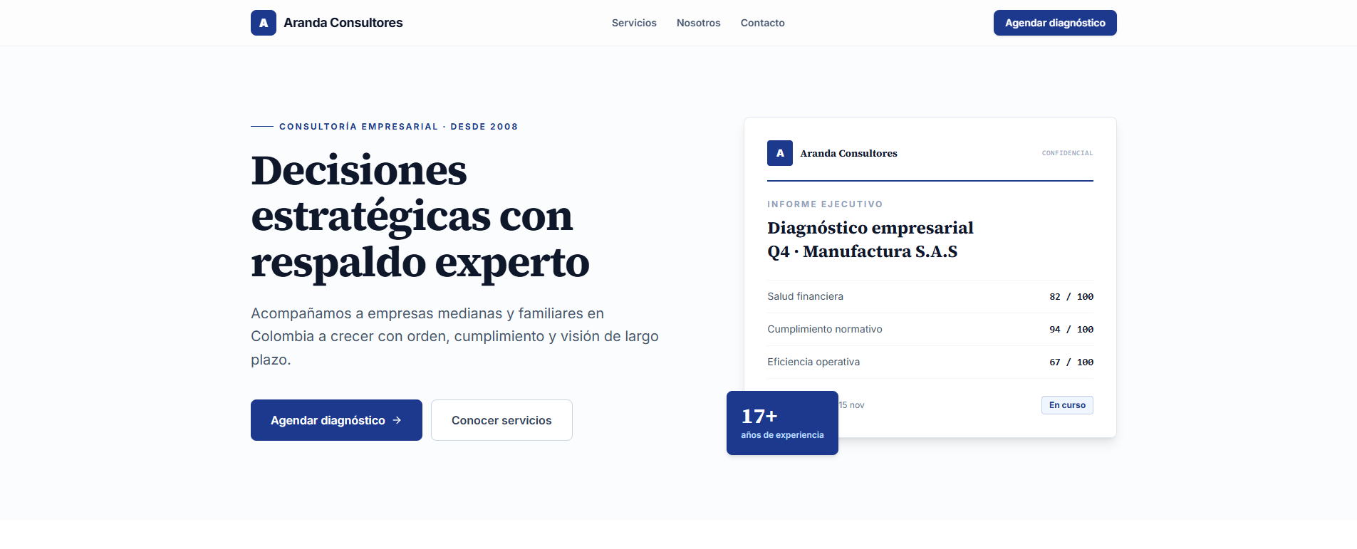 Servicios profesionales