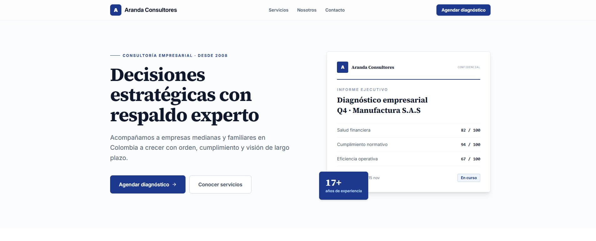 Servicios profesionales